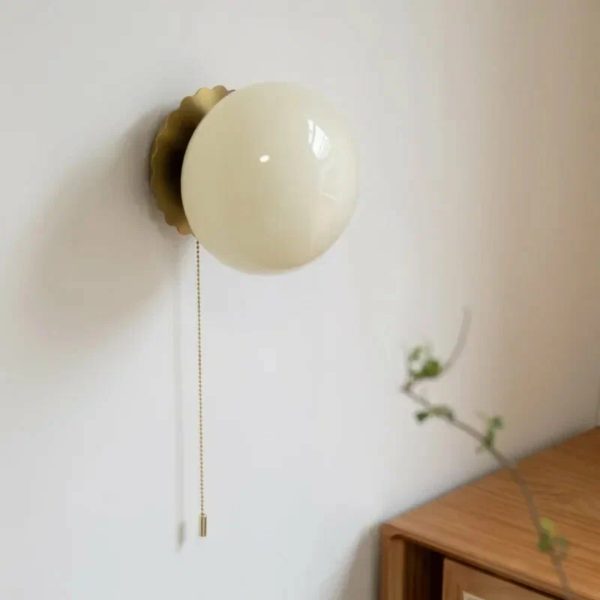 Luna Globe Wall Light