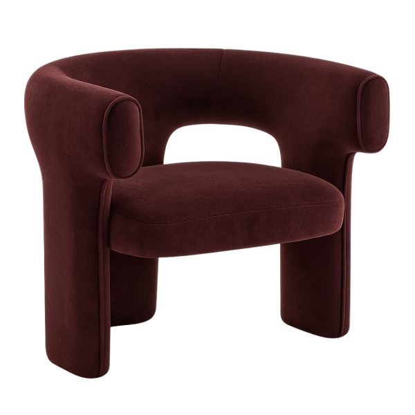 Bordeaux Curve Chair
