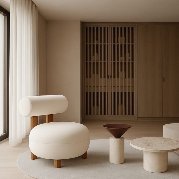 Arc Timber Lounge Chair