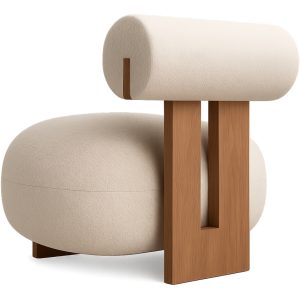 Arc Timber Lounge Chair