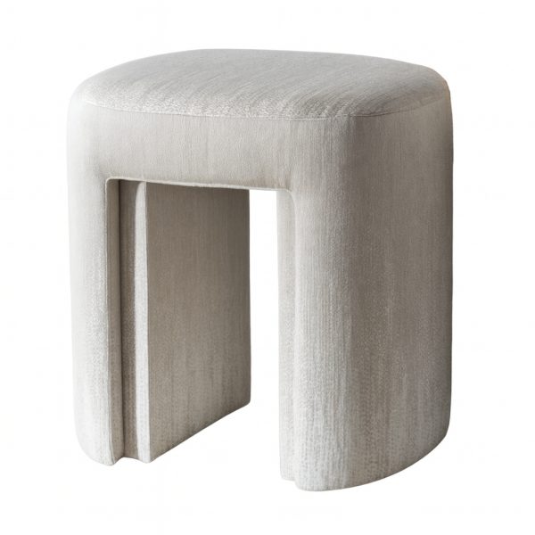 Sculpted Arch Ottoman