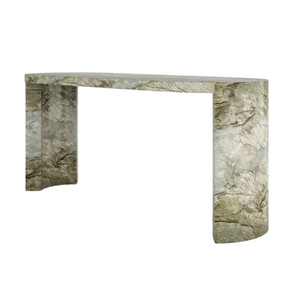 Verde Marble Console Table