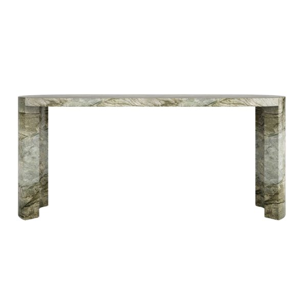 Verde Marble Console Table