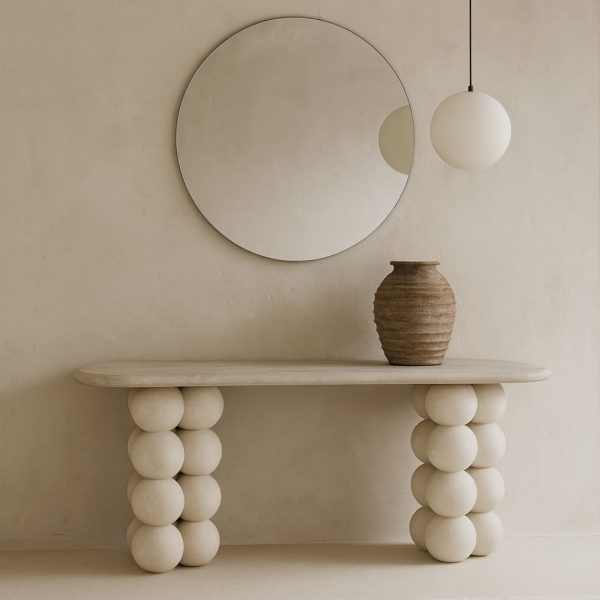 Luna Sphere Console Table