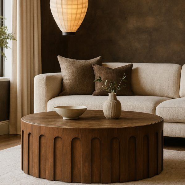 Arcadia Walnut Coffee Table