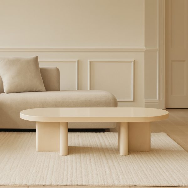 Serene Stone Coffee Table
