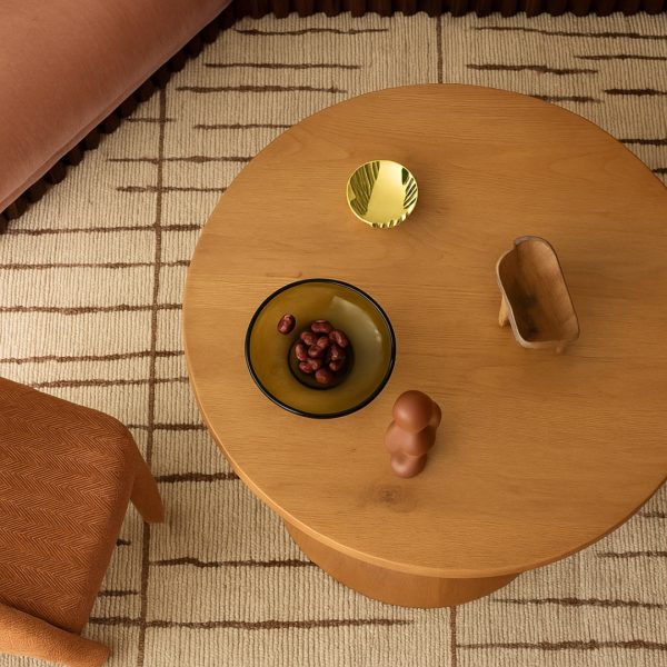 Atlas Wooden Coffee Table