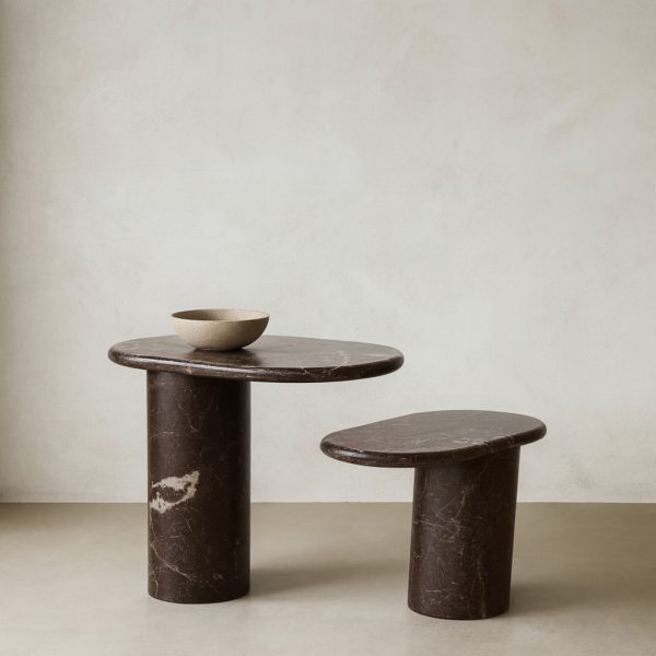 Luna Nesting Marble Tables