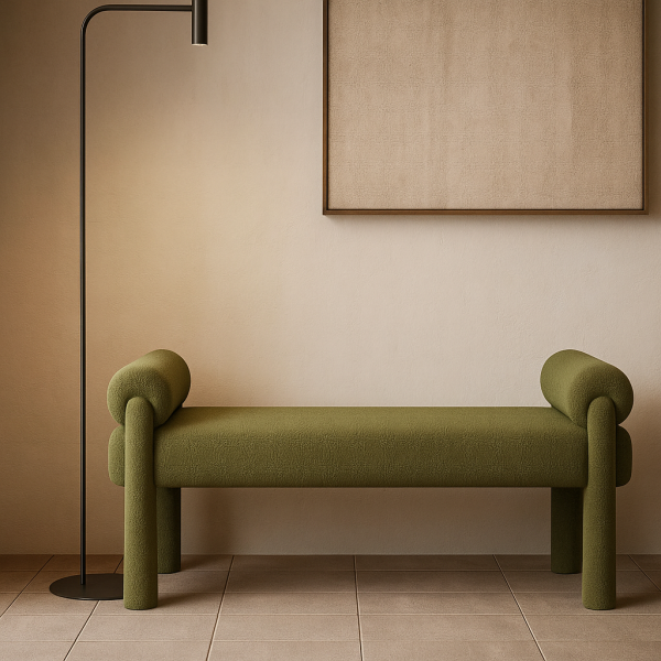 Verona Bouclé Bench