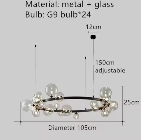 Celeste Globe Chandelier